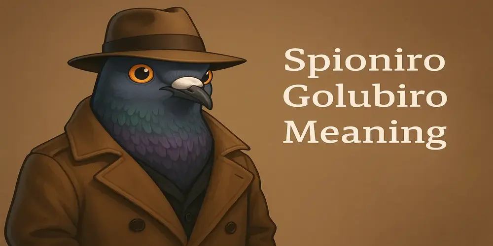 Spioniro Golubiro Meaning | What is Spioniro Golubiro?