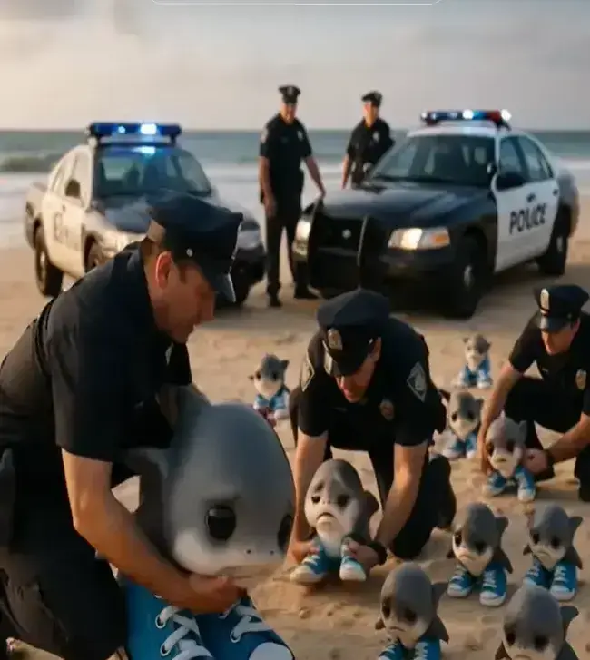 Tralalelitos Arrested On The Beach