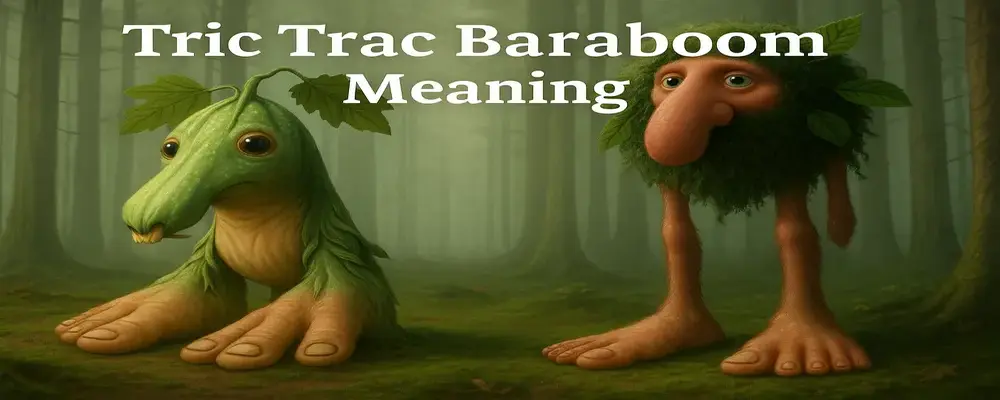 Tric Trac Baraboom Meaning | What is Tric Trac Baraboom?