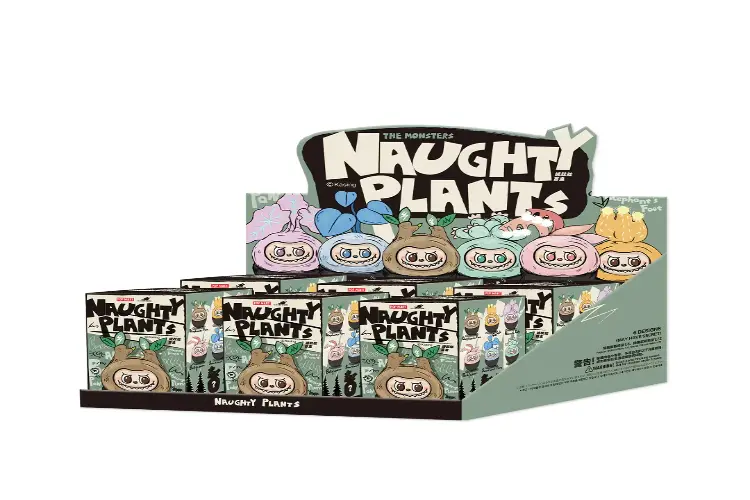 Labubu Naughty Plants Vinyl Face Series
