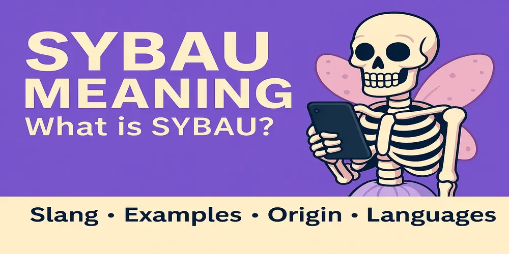 SYBAU Meaning Top Banner