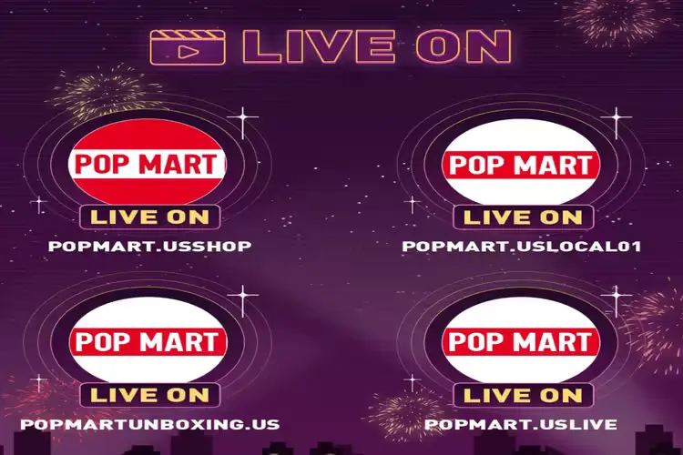 Pop Mart TikTok Live Accounts