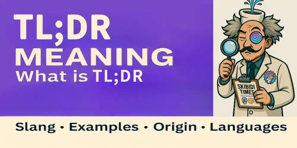 TL;DR