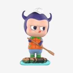 Camping Wooden Raft Figurine Guide