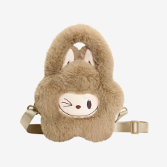 Classic Plush Flower Bag (Brown) Accessory Guide