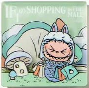 Hide and Seek in Singapore If I Go Shopping in the Mall Fridge Magnet Guide