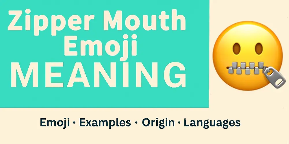 🤐 Zipper Mouth Emoji