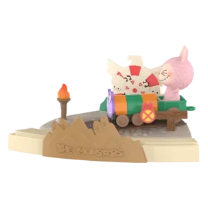 Playing Games Train Charges Forward Scene Set Guide