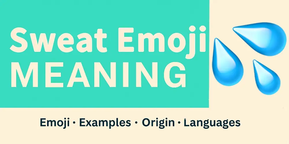 💦 Sweat Drops Emoji