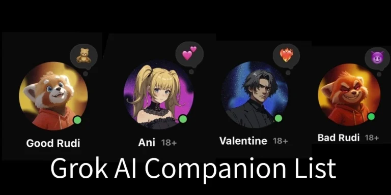 Grok AI Companion List