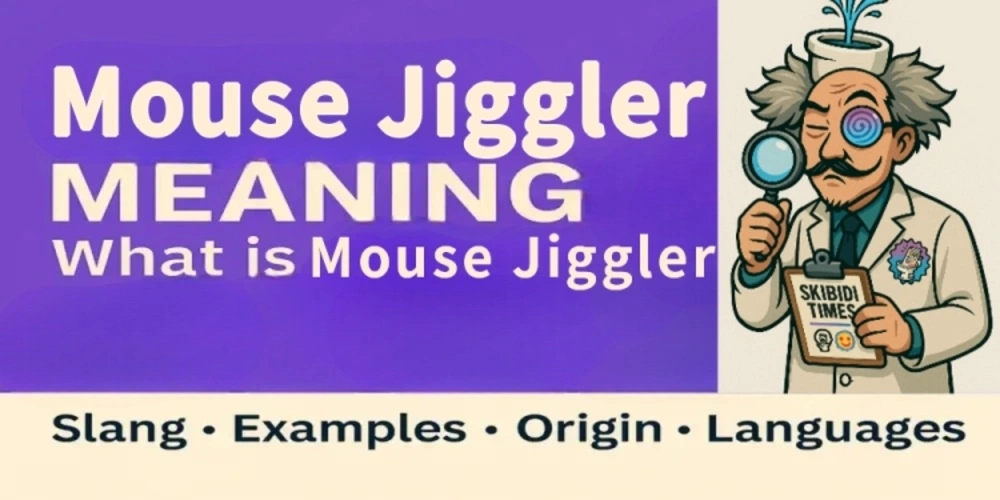 Mouse Jiggler slang meaning and origin