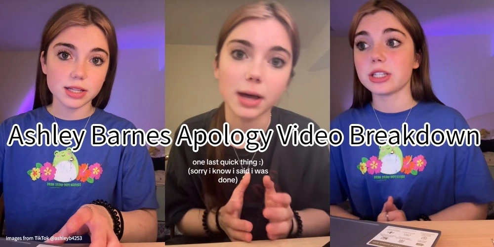 Ashley Barnes Apology Video Breakdown