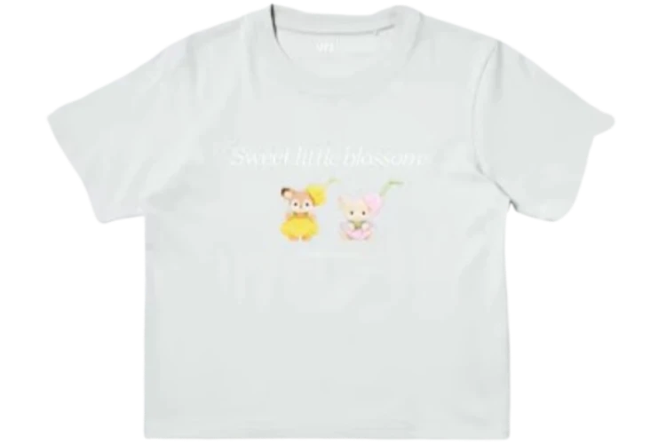 Calico Critters UNIQLO Light Green T-Shirt