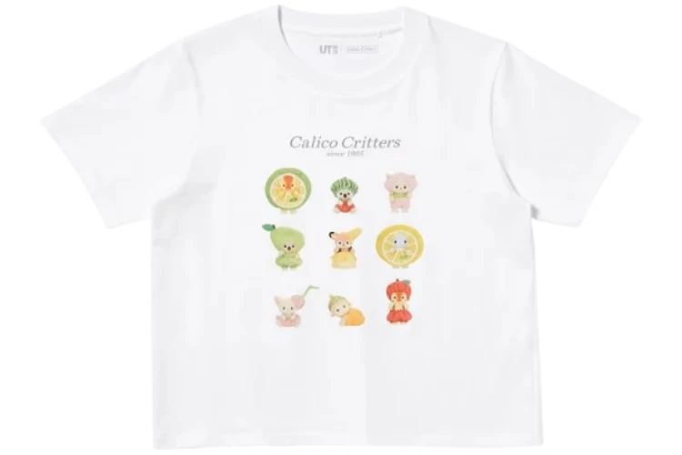 Calico Critters UNIQLO White T-Shirt