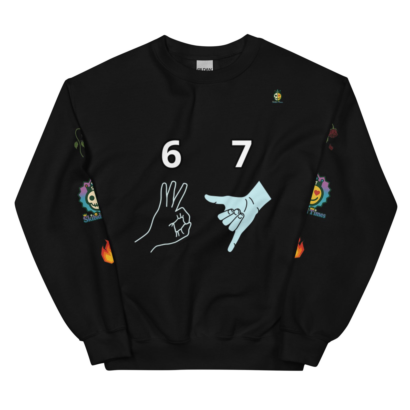 6 7 TikTok Meme Unisex Premium Long Sleeve (Gen Z+ Adult) - Image 2