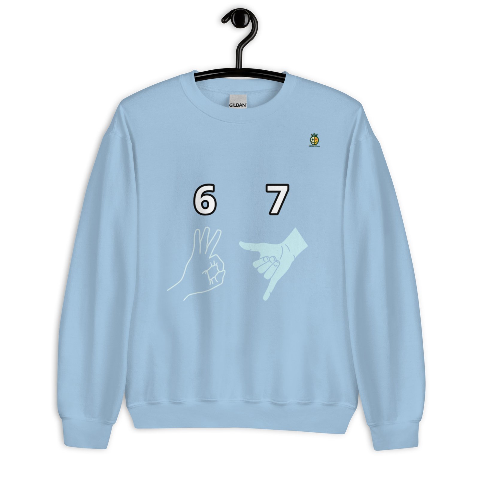 6 7 TikTok Meme Unisex Premium Long Sleeve (Gen Z+ Adult) - Image 8
