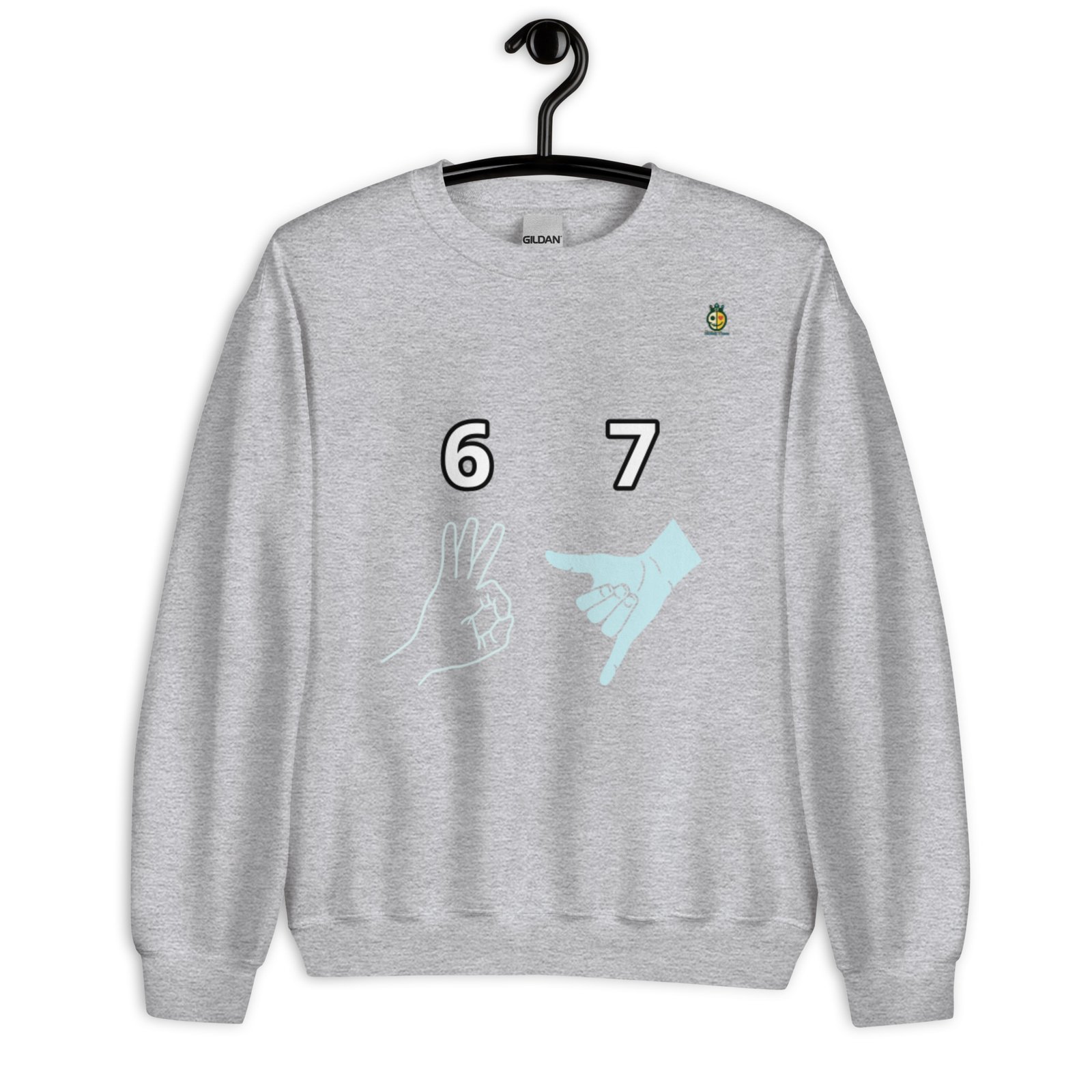 6 7 TikTok Meme Unisex Premium Long Sleeve (Gen Z+ Adult) - Image 7