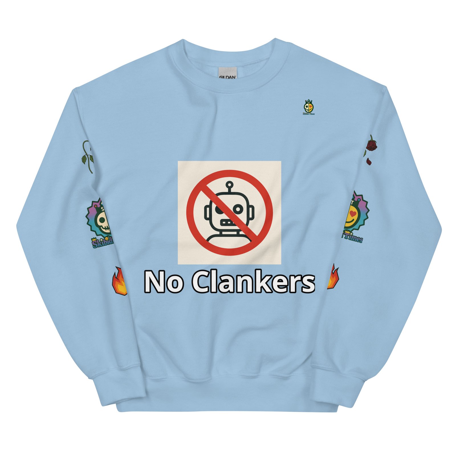 No Clankers Unisex Premium Long Sleeve (Gen Z+ Adult) - Image 5