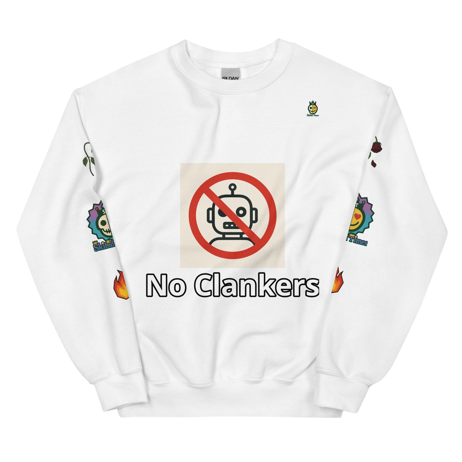 No Clankers Unisex Premium Long Sleeve (Gen Z+ Adult) - Image 7