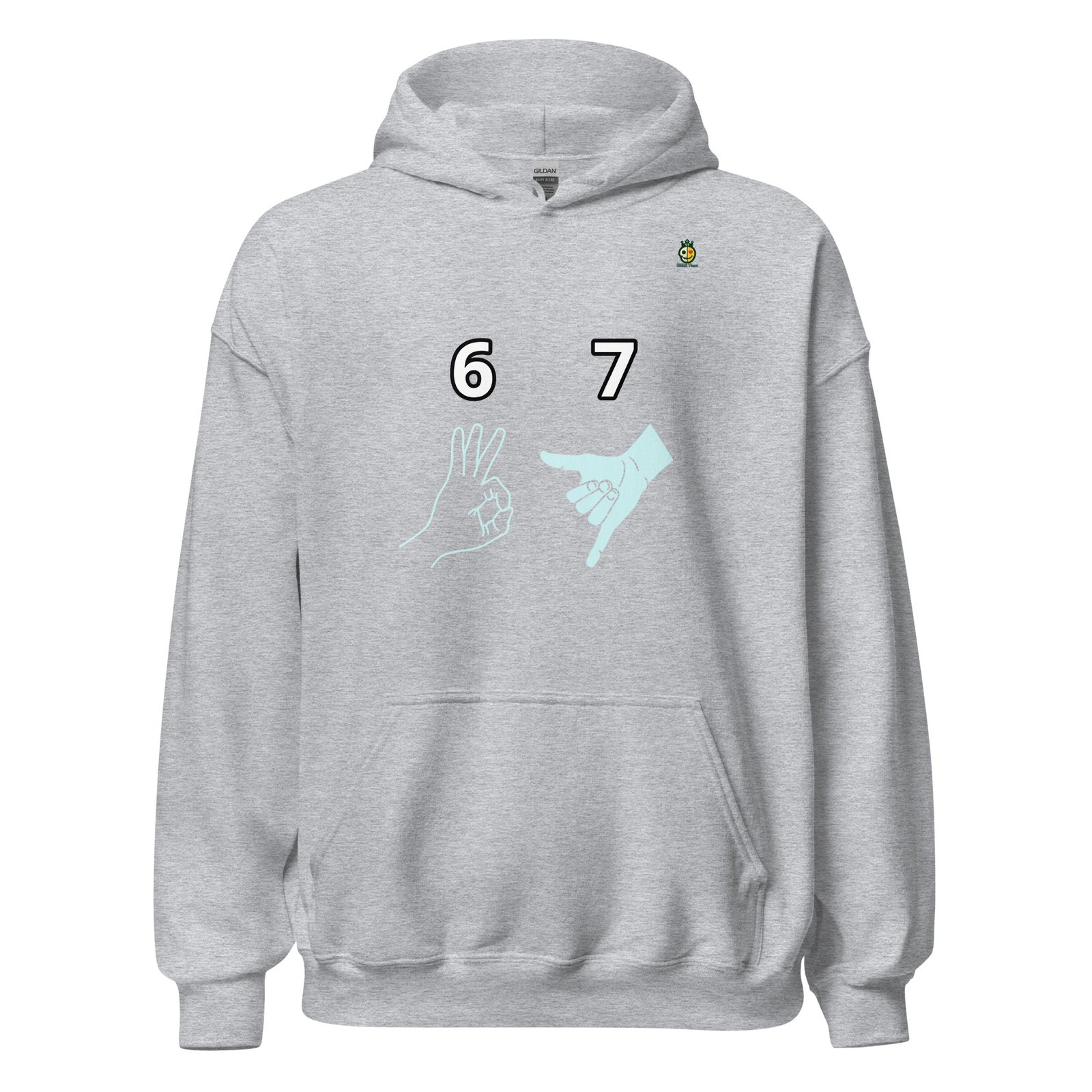 6 7 TikTok Meme Unisex Hoodie (Gen Z+ Adult) - Image 3