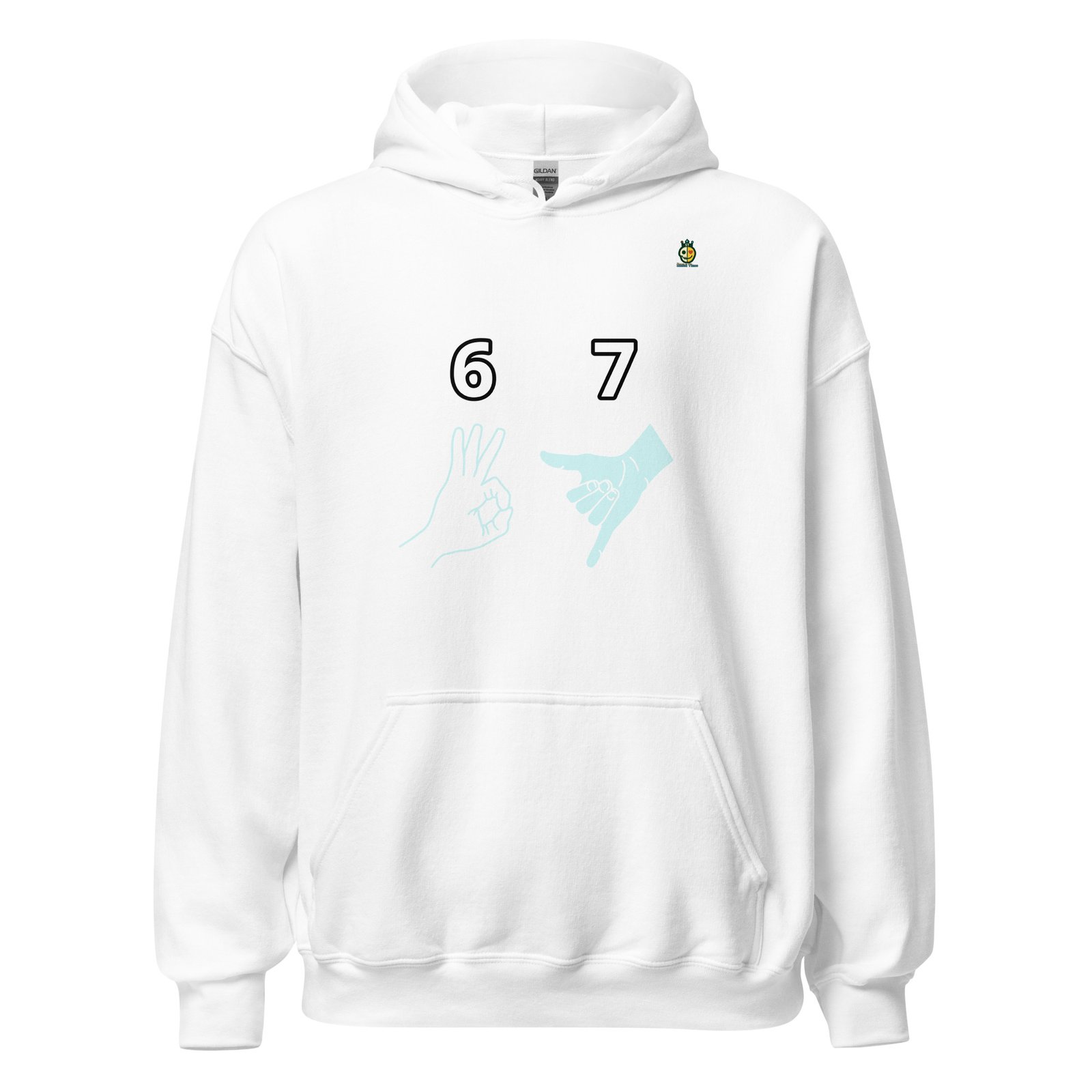 6 7 TikTok Meme Unisex Hoodie (Gen Z+ Adult) - Image 7