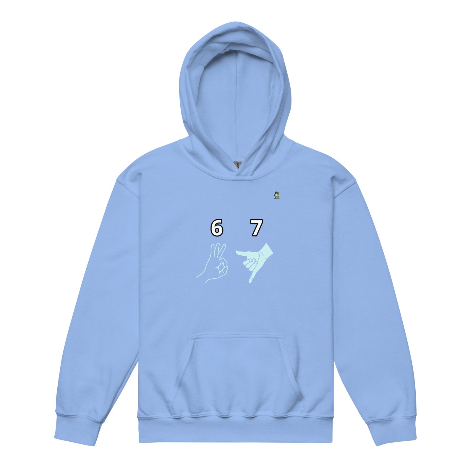 6 7 TikTok Meme Unisex Hoodie (Gen Alpha Kids) - Image 4