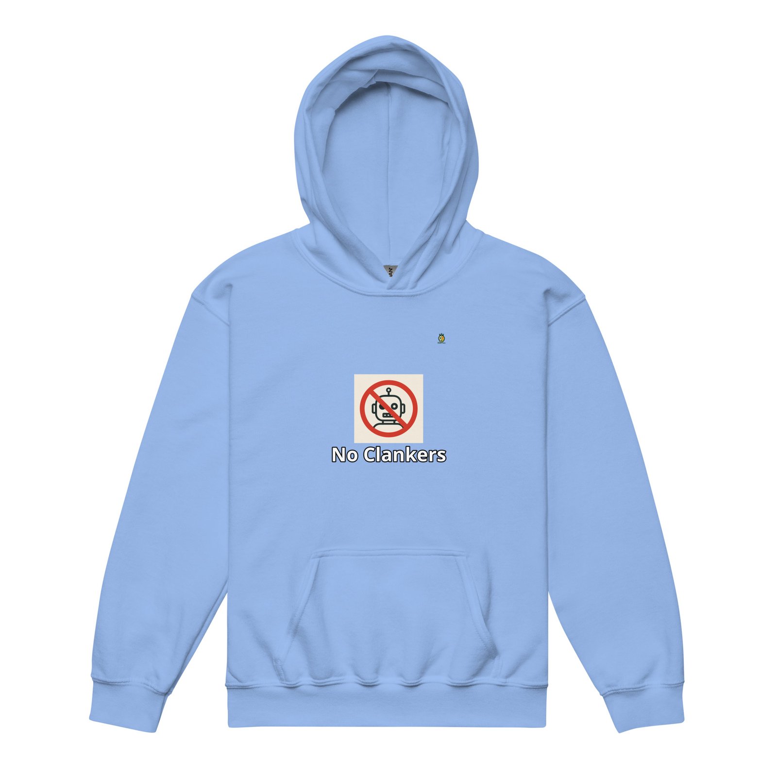 No Clankers Unisex Hoodie (Gen Alpha Kids) - Image 3