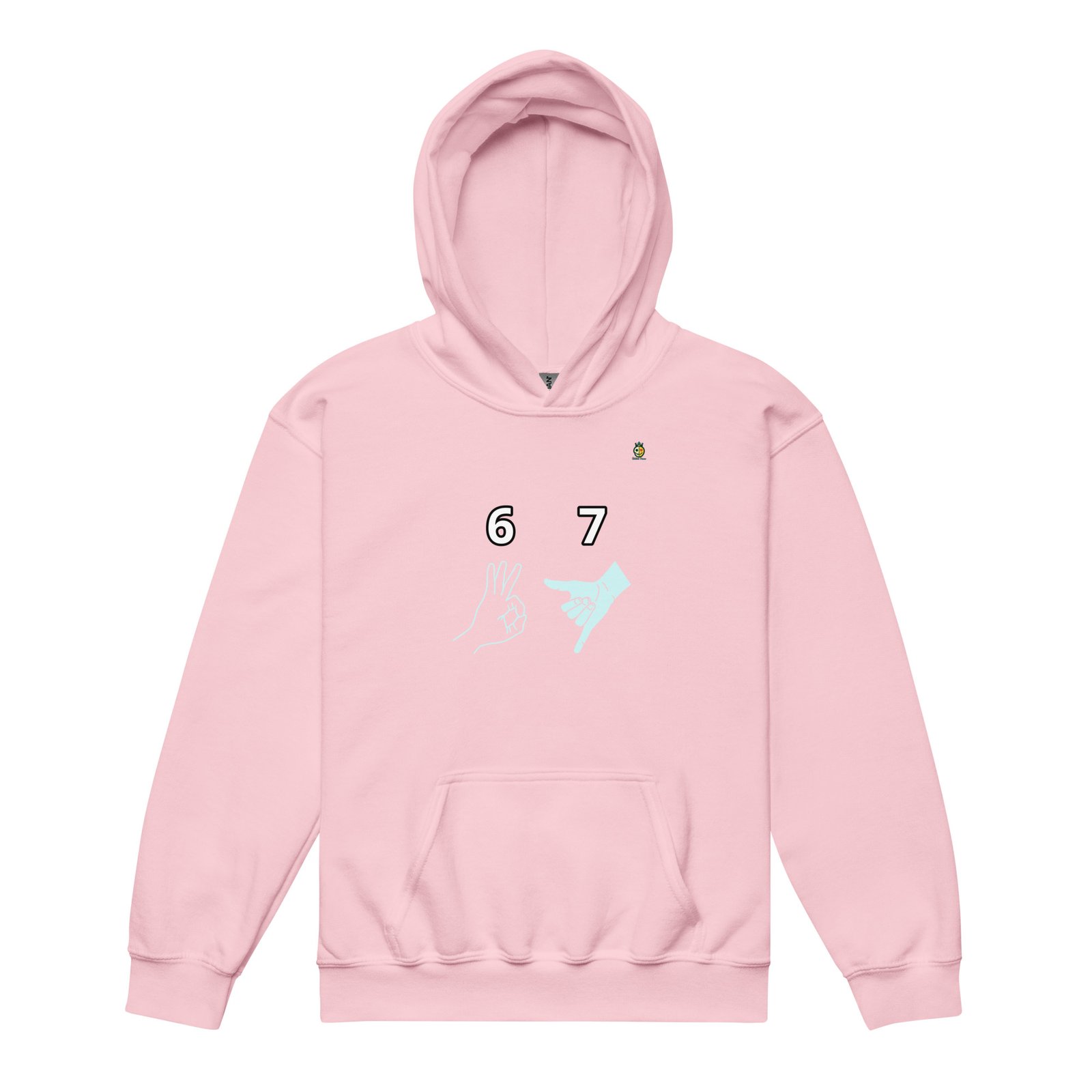 6 7 TikTok Meme Unisex Hoodie (Gen Alpha Kids) - Image 5