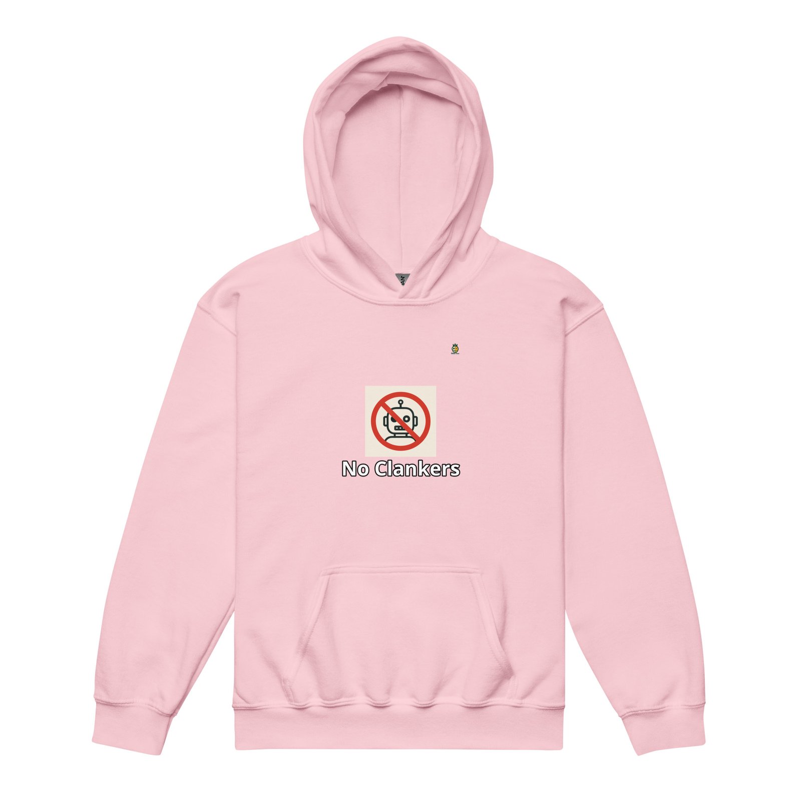 No Clankers Unisex Hoodie (Gen Alpha Kids) - Image 4
