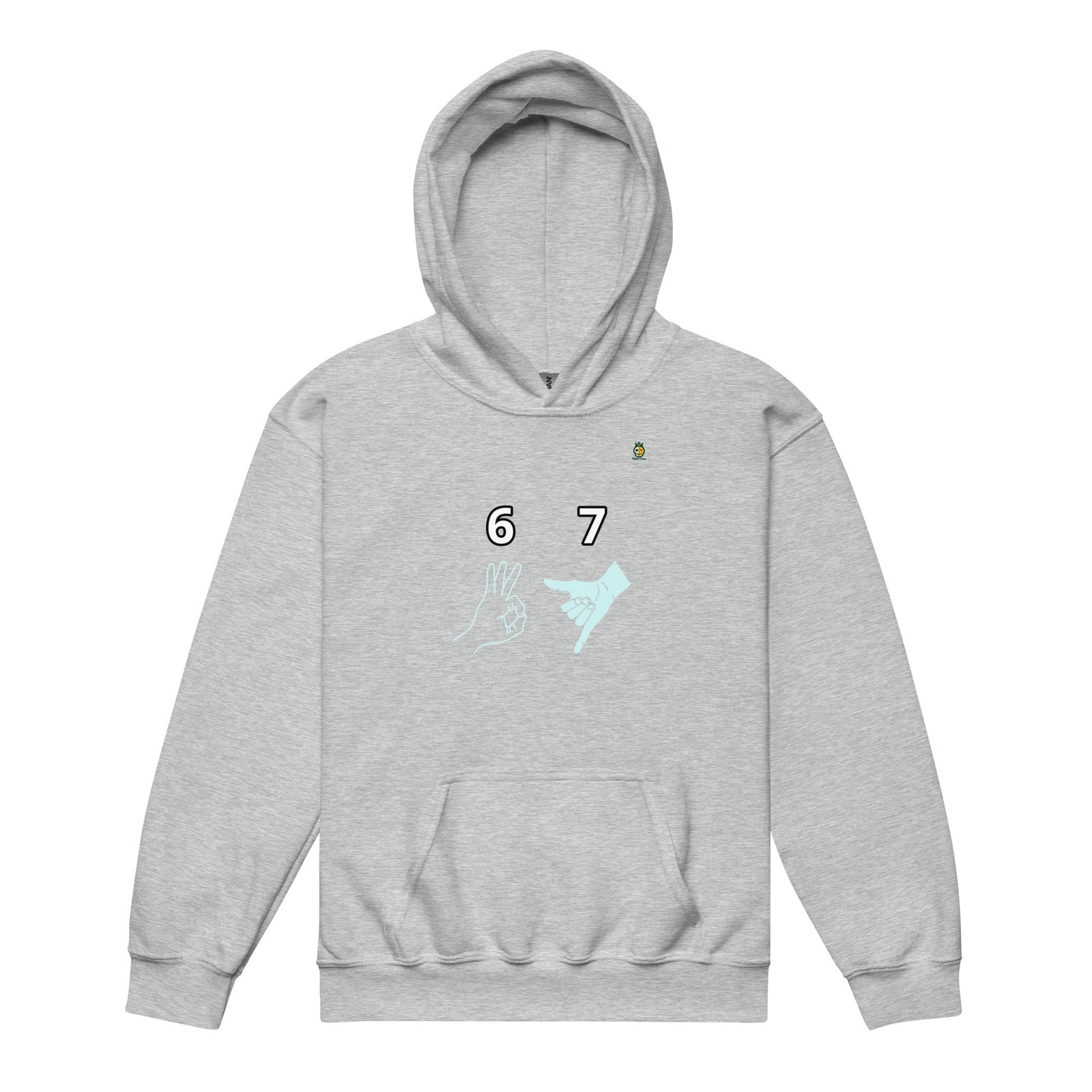 6 7 TikTok Meme Unisex Hoodie (Gen Alpha Kids) - Image 6