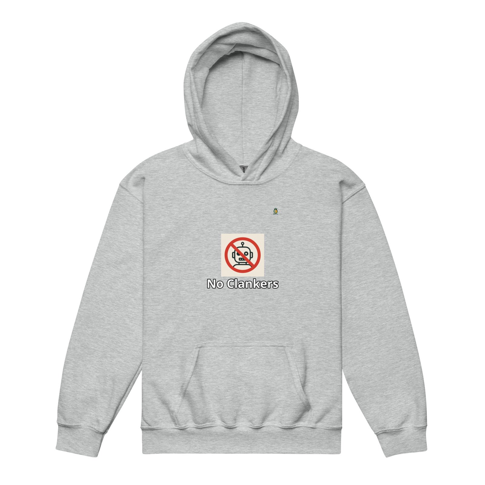 No Clankers Unisex Hoodie (Gen Alpha Kids) - Image 5