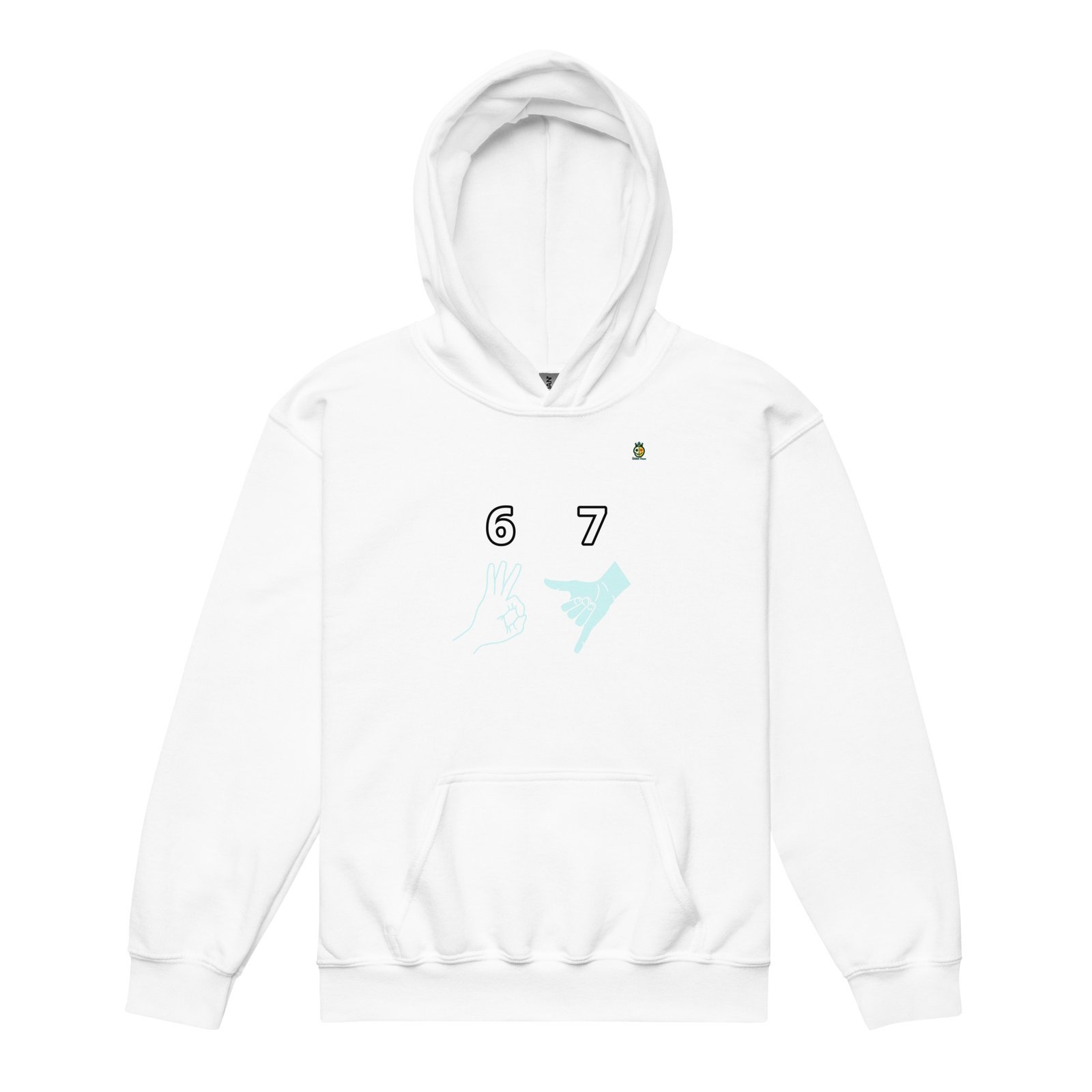 6 7 TikTok Meme Unisex Hoodie (Gen Alpha Kids) - Image 7