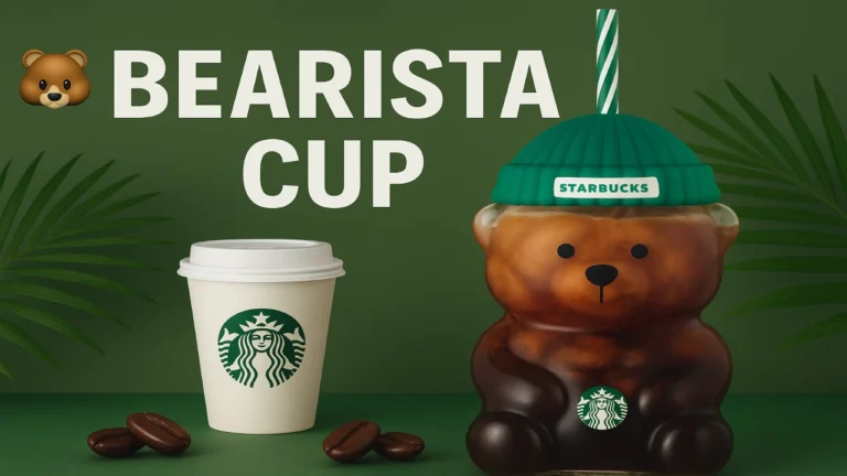 Starbucks Bearista Cup Banner