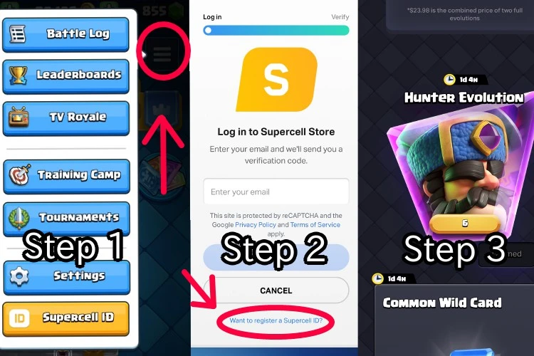 Supercell ID Creation Infographic
