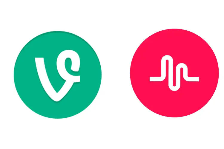Vine and Musically Logos