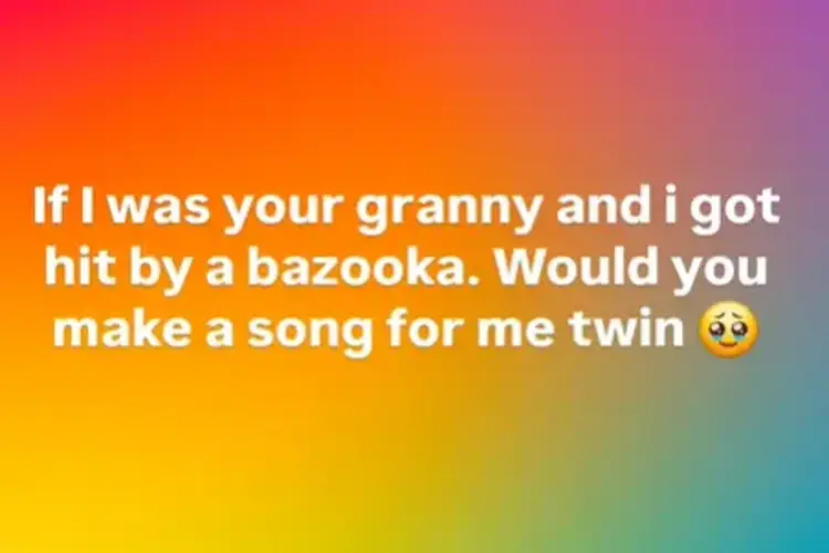 Rip Granny Instagram Reels @p3rformativemale